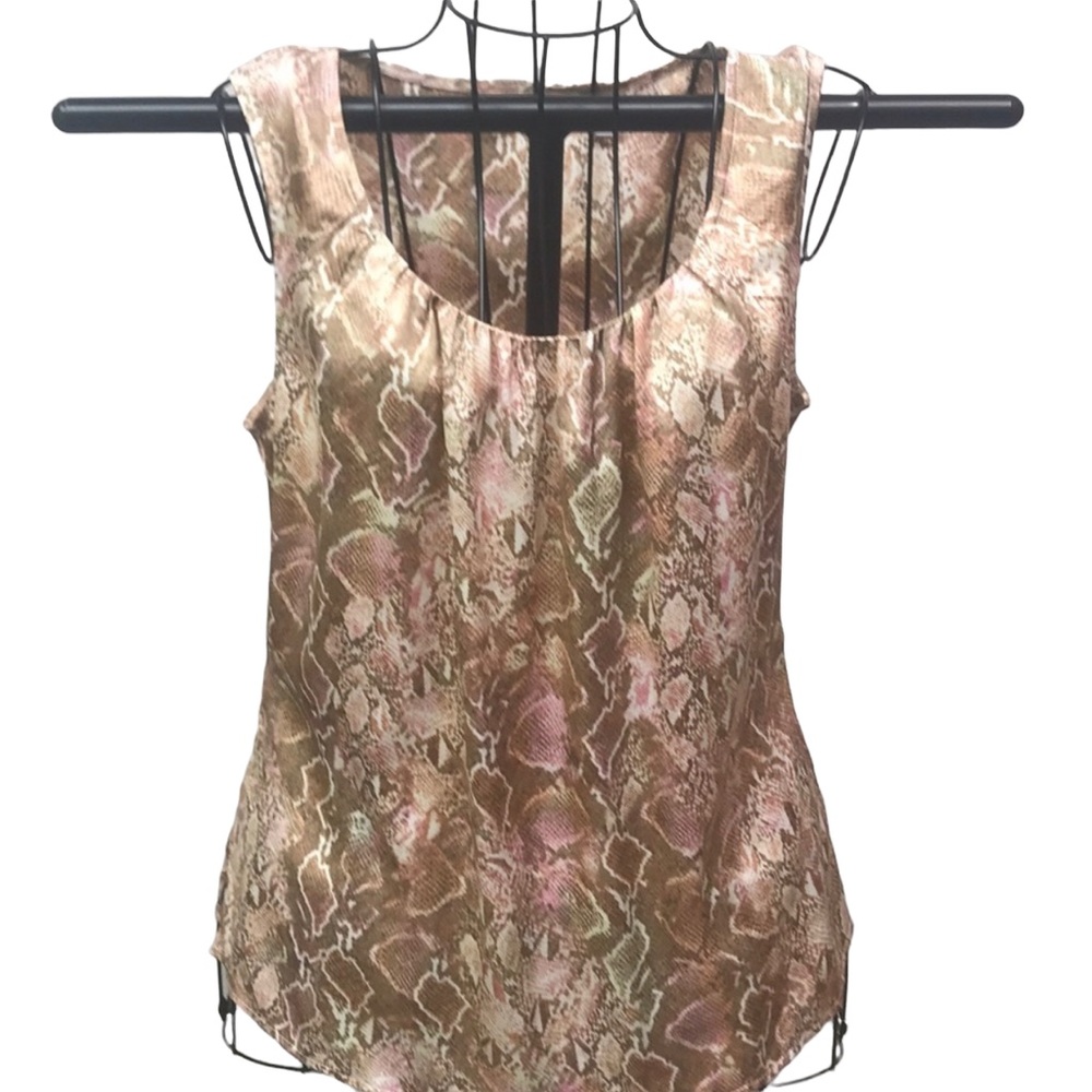 Chico’s Snake Pattern Blouse